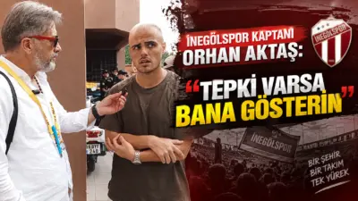 Karacabey Belediyespor yenilgisinin ardından Haberizma mikrofonlarına konuşan İnegölspor Kaptanı Orhan