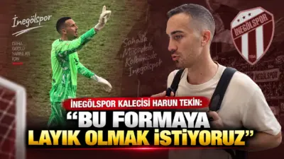Karacabey Belediyespor maçında penaltı kurtararak farkı önleyen İnegölspor'un tecrübeli kalecisi