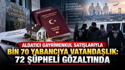 İstanbul Cumhuriyet Başsavcılığınca yürütülen soruşturma kapsamında, gayrimenkul edinimi yoluyla Türk