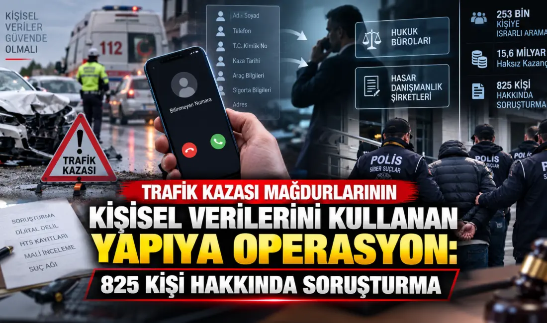 Adalet Bakanı Akın Gürlek, trafik kazası geçiren vatandaşların kişisel verilerinin