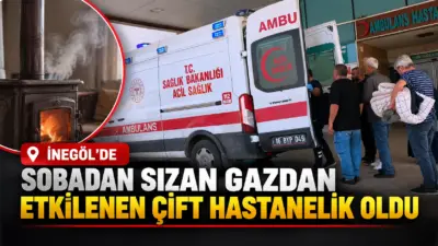 Bursa’nın İnegöl ilçesinde sobadan sızan karbonmonoksit gazından etkilenen 63 yaşındaki