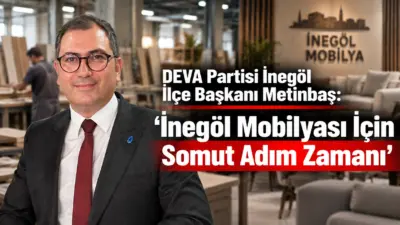 DEVA Partisi İnegöl İlçe Başkanı Onur Metinbaş, Marangozlar ve Mobilyacılar