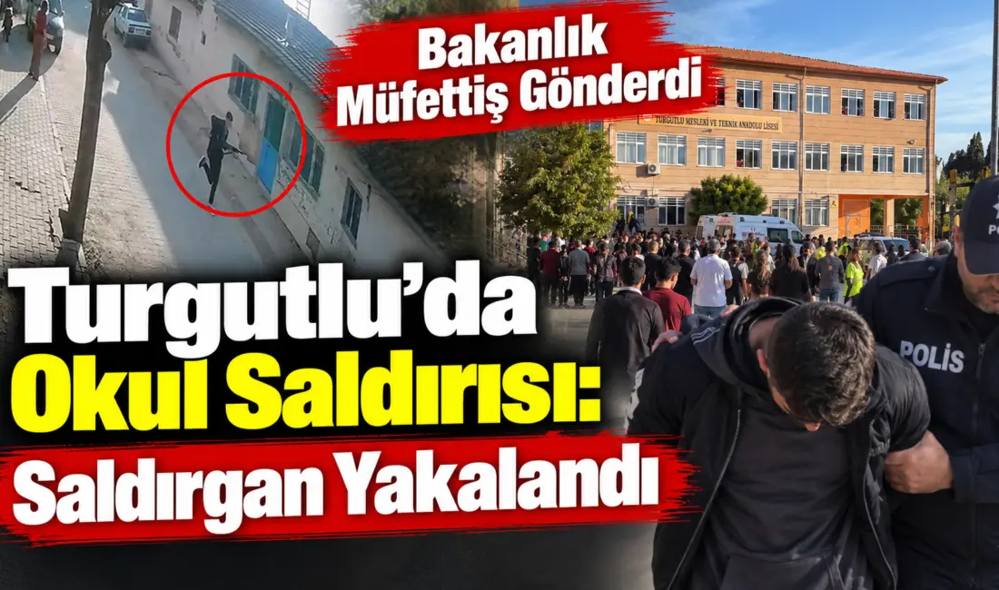 Manisa'nın Turgutlu ilçesinde İnci Üzmez Mesleki ve Teknik Anadolu Lisesi