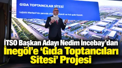 İTSO Başkan Adayı Nedim İncebay, “Hedef 2034” kapsamında hazırladıkları Gıda
