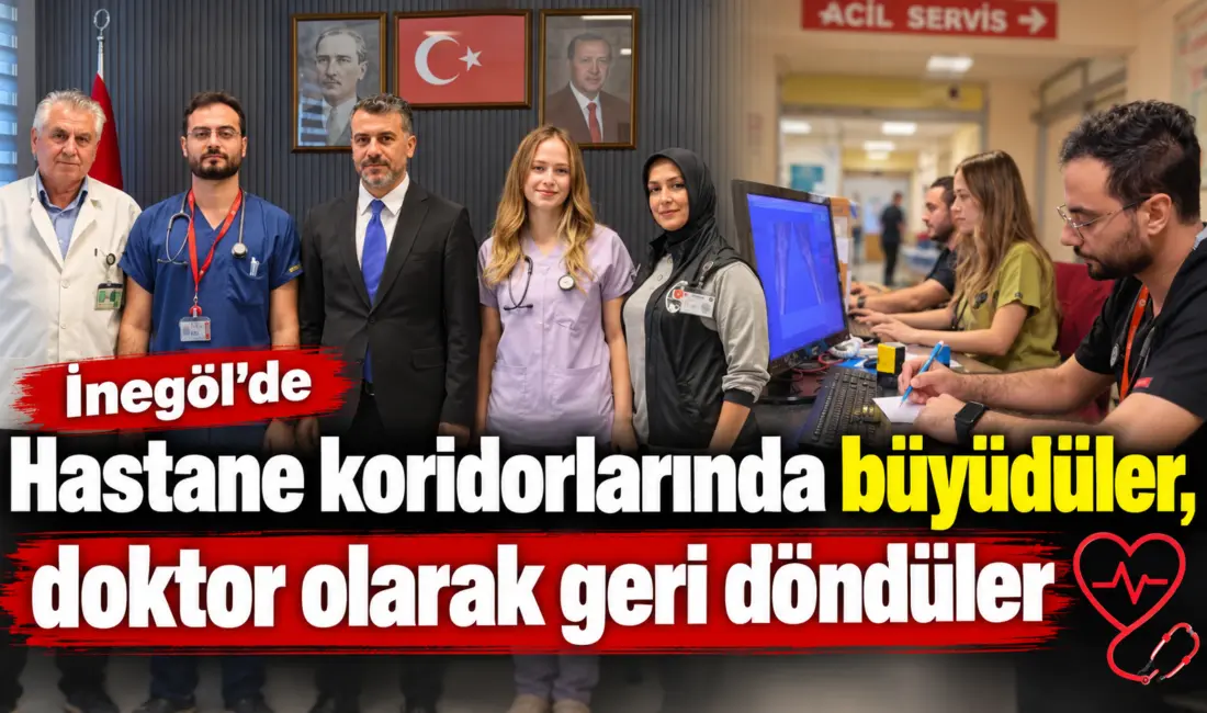 Bursa’nın İnegöl ilçesinde sağlık sektöründe yıllardır görev yapan iki çalışanın