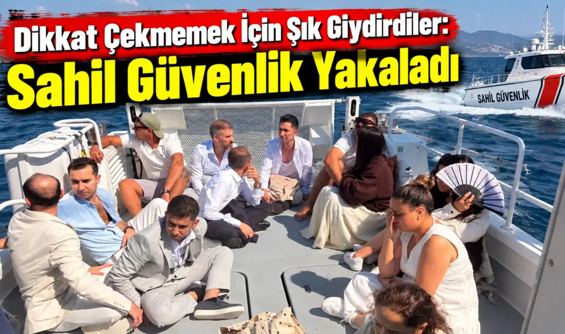 Muğla’nı Milas ilçesi açıklarında seyreden yelkenli teknede Sahil Güvenlik ekipleri