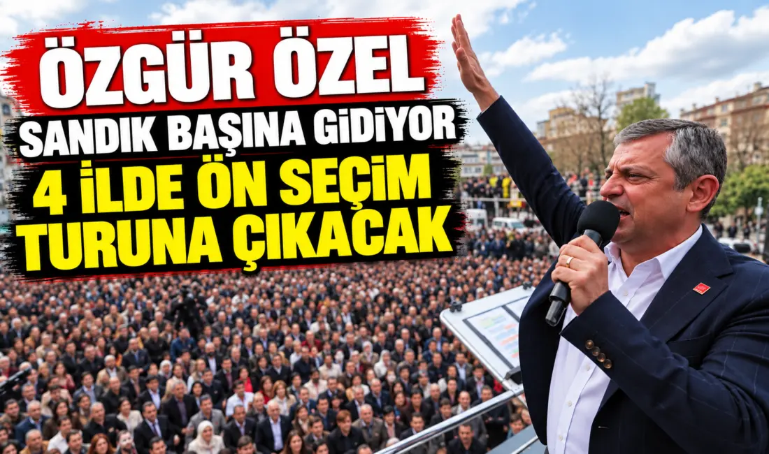 YENİ Parti'nin 973 ilçede ilçe başkanlarını doğrudan tüm üyelerin oylarıyla