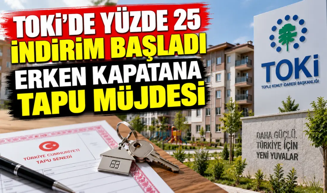 Toplu Konut İdaresi Başkanlığı (TOKİ), geri ödemesi devam eden konut