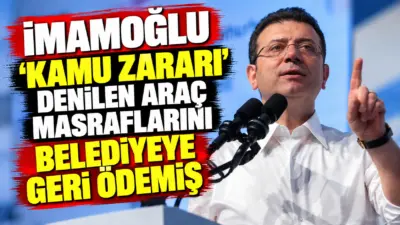 Beylikdüzü Belediye Başkanlığı döneminde kendi aracını ücretsiz olarak makam aracı