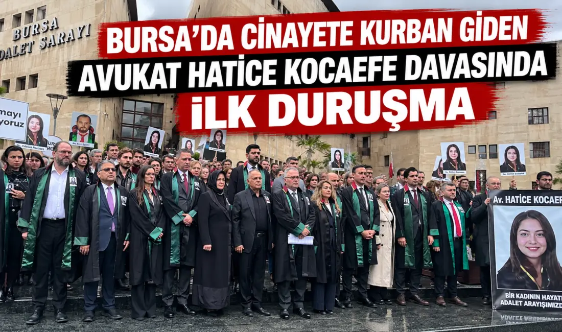 Bursa’nın Gürsu ilçesinde silahlı saldırı sonucu hayatını kaybeden avukat Hatice