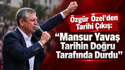 YENİ Parti Genel Başkanı Özgür Özel, Anahtar Parti Lideri Yavuz