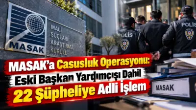 Adalet Bakanı Akın Gürlek, İstanbul merkezli ve Ankara’da gerçekleştirilen eş