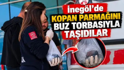 Bursa’nın İnegöl ilçesinde bir içecek fabrikasında meydana gelen iş kazasında,