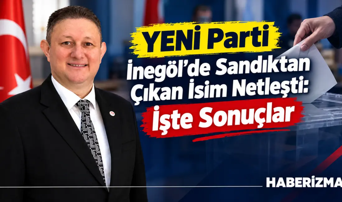 Yeni Parti İnegöl İlçe Başkanlığı için Sani Konukoğlu Konferans Salonu'nda