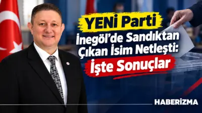 Yeni Parti İnegöl İlçe Başkanlığı için Sani Konukoğlu Konferans Salonu'nda