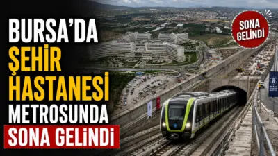 Bursa’da Emek İstasyonu’ndan başlayarak Şehir Hastanesi ve Yüksek Hızlı Tren
