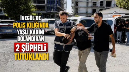 Bursa’nın İnegöl ilçesinde telefonda kendilerini polis olarak tanıtıp 71 yaşındaki