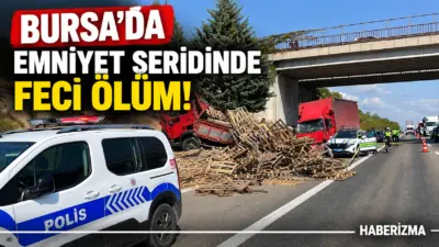 Bursa’da iddiaya göre arızalanan aracı emniyet şeridine çekip altına giren