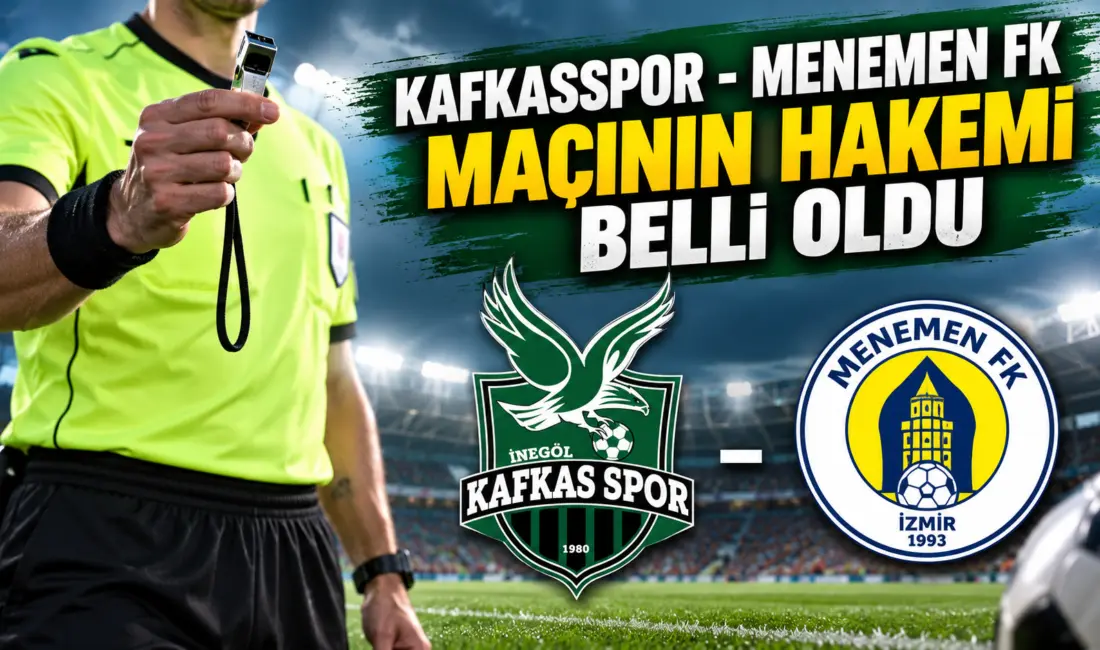 İnegöl Kafkasspor'un 6 Eylül Pazar günü deplasmanda Menemen FK ile