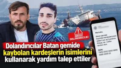Kuzey Kıbrıs Türk Cumhuriyeti’nde batan gemide yolculuk yapan Mustafa Demir