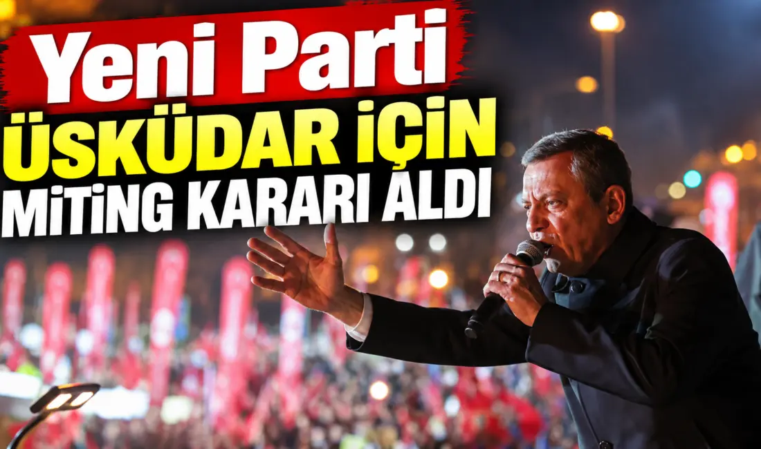 Üsküdar Belediyesi'nde Sinem Dedetaş'ın tutuklanmasının ardından yenilenen başkan vekilliği seçimini