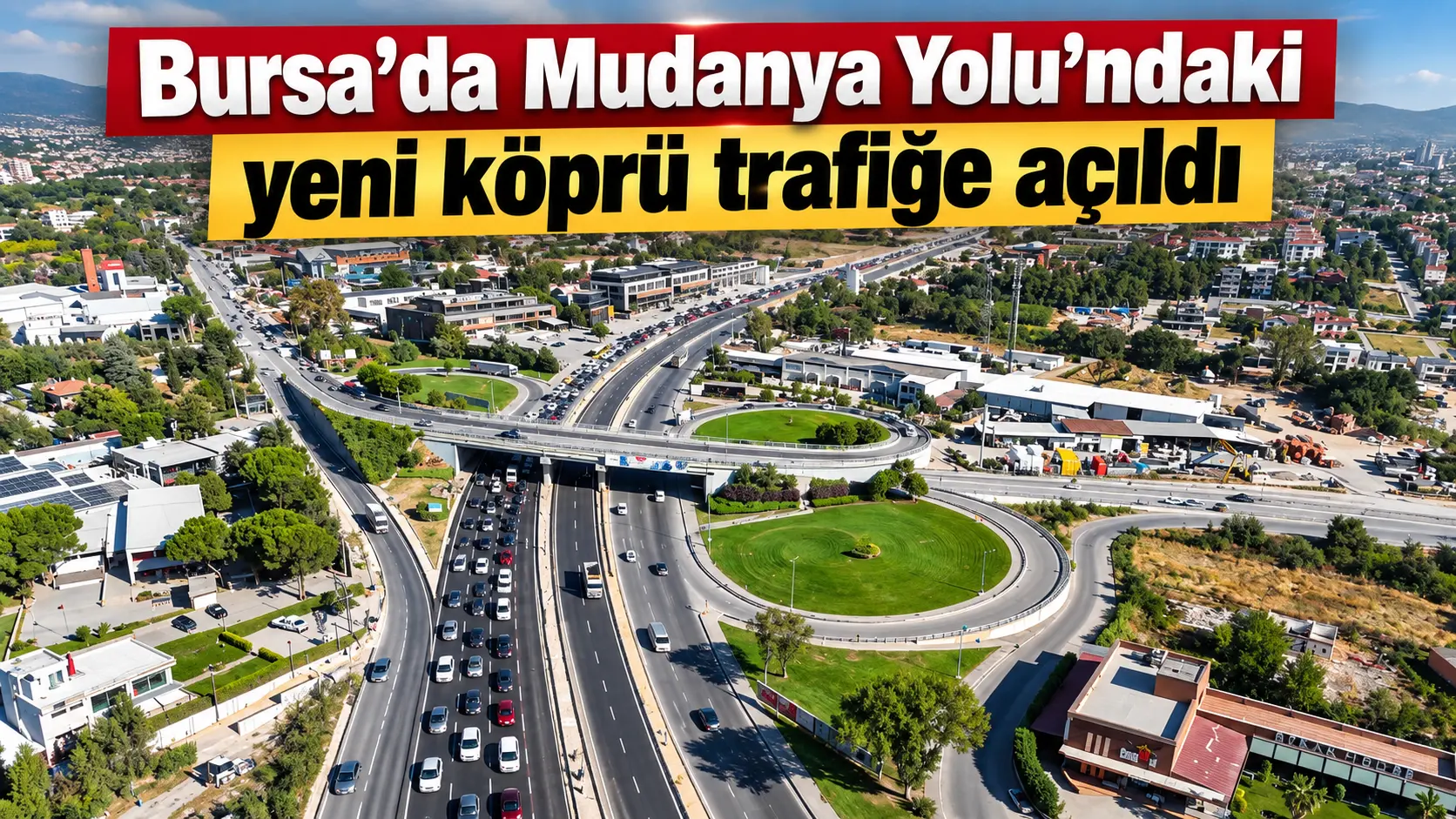 Bursa’da yapımı bir yılı aşkın süredir devam eden Mudanya Yolu