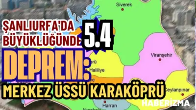 Güneydoğu Anadolu Bölgesi, Şanlıurfa merkezli şiddetli bir sarsıntıyla sallandı. Afet