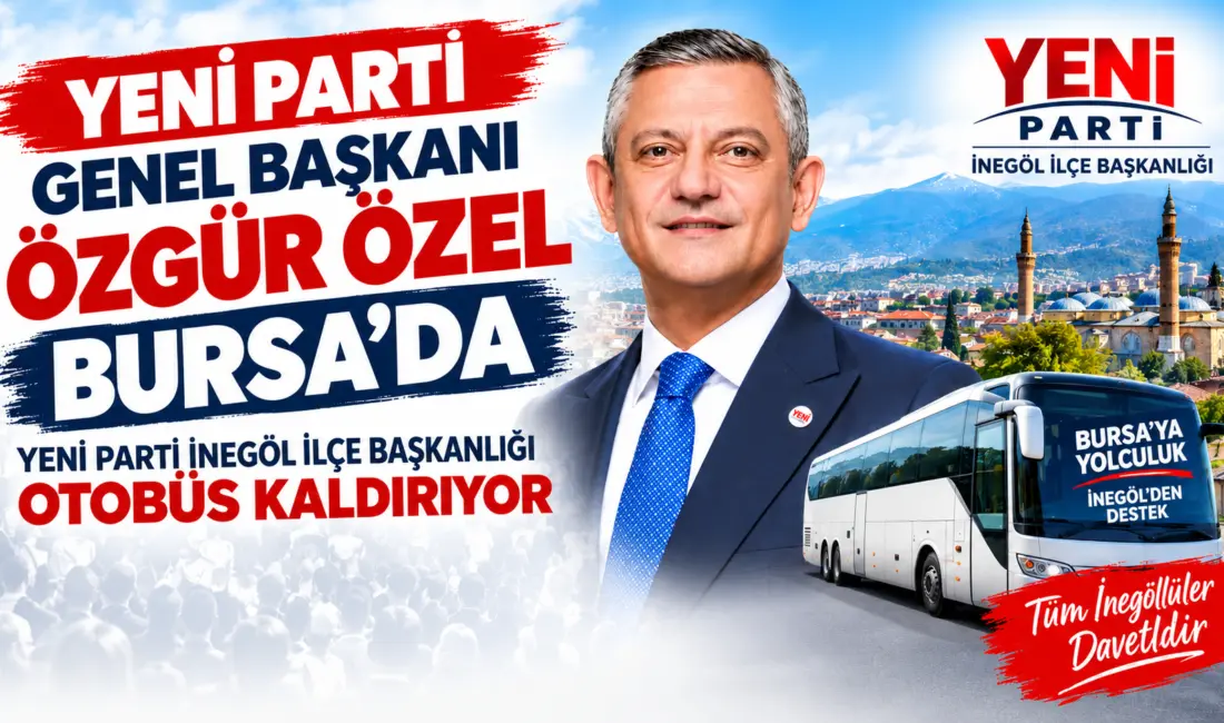 YENİ Parti Genel Başkanı Özgür Özel, 18 Eylül 2026 Cuma