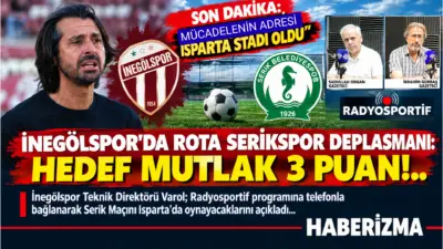 İnegölspor’da Rota Serikspor Deplasmanı: Hedef Mutlak 3 Puan! ​TFF 2.
