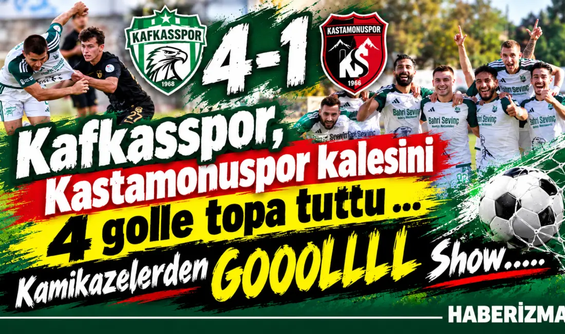 Batuhan Doğrukıran Hat-Trick Yaptı, Kafkasspor Uçtu!....