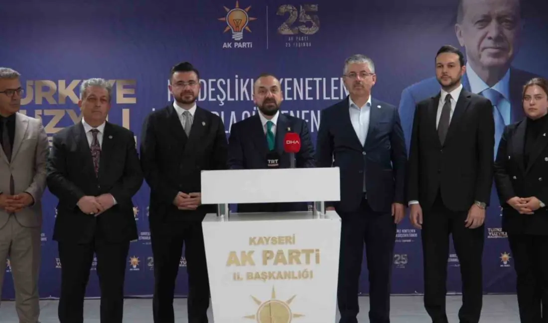 AK Parti Tanıtım ve Medya Başkanı Faruk Acar, Türkiye’nin etrafının
