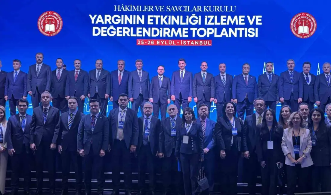 Adalet Bakanı Akın Gürlek, İstanbul’da hakim ve savcılara seslenerek, “Önünüze