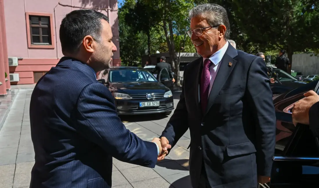 Adalet Bakanı Akın Gürlek, Kuzey Kıbrıs Türk Cumhuriyeti (KKTC) Başbakanı