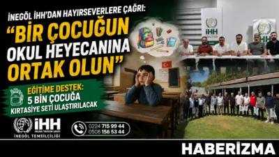 İHH Bursa Şubesi, yeni eğitim dönemi öncesinde 5 bin yetim