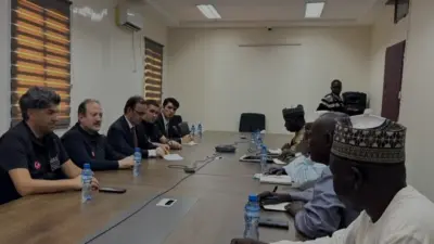 AFAD Başkanı Vali Ali Hamza Pehlivan, Nijer'de sivil savunma teşkilatlarıyla