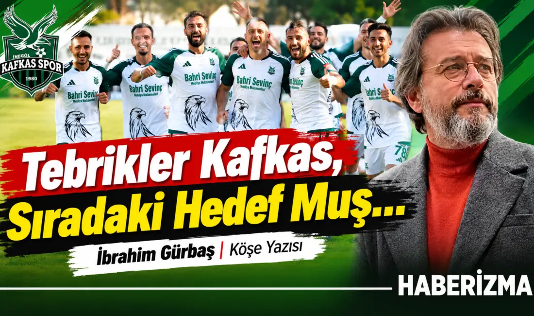 Tebrikler Kafkas, Sıradaki Hedef Muş Bravo Kafkasspor. Dört haftada 2