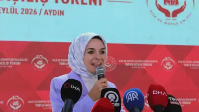 Aile ve Sosyal Hizmetler Bakanı Mahinur Özdemir Göktaş, Aydın’da yapımı