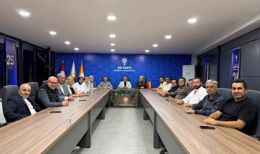 AK Parti Bilecik’te ‘Yürütme Kurulu Toplantısı’ gerçekleştirildi. AK Parti Bilecik