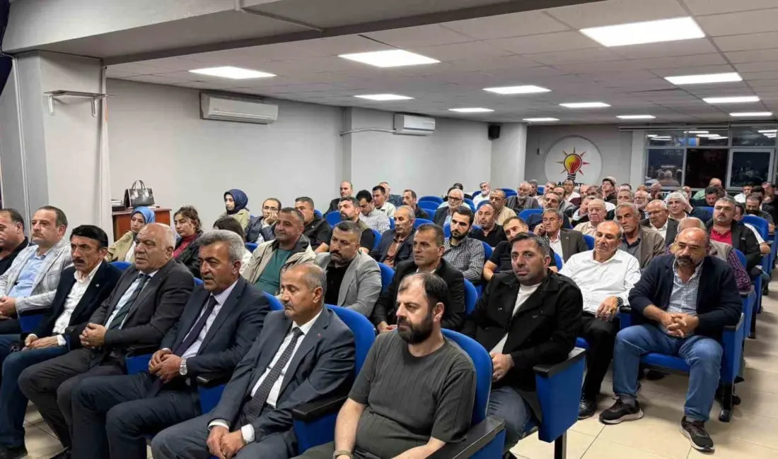 AK Parti Erzincan Merkez İlçe Başkanlığının haftalık Yönetim ve Yürütme