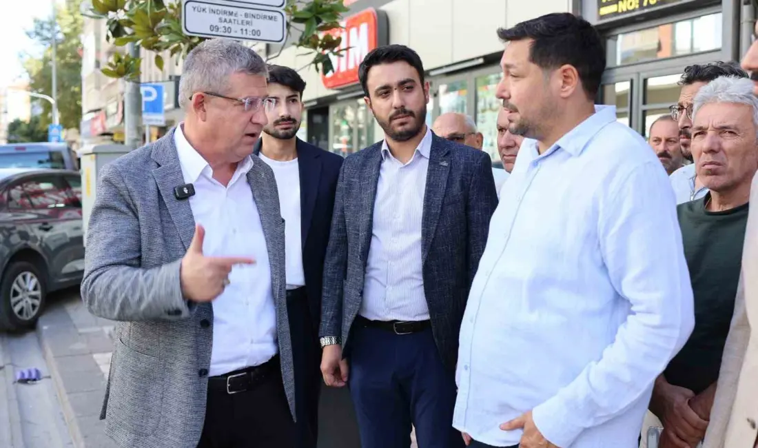 AK Parti Denizli İl Başkanı Muhammet Subaşıoğlu, kentin en işlek