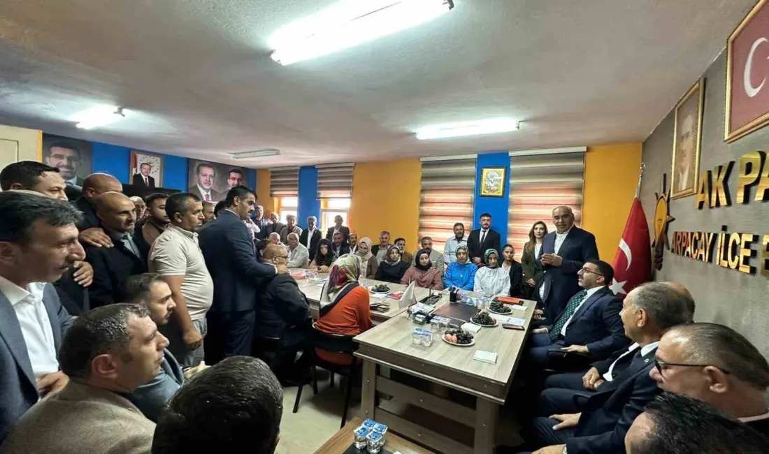 AK Parti Kars İl Başkanlığı tarafından 7 ilçede gerçekleştirilen İlçe