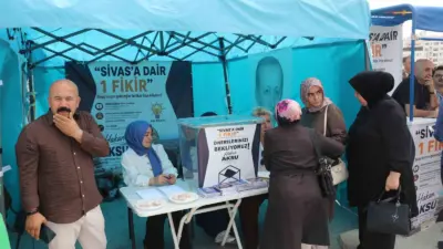AK Parti Sivas teşkilatı “Sivas’a Dair Bir Fikir” projesiyle kent