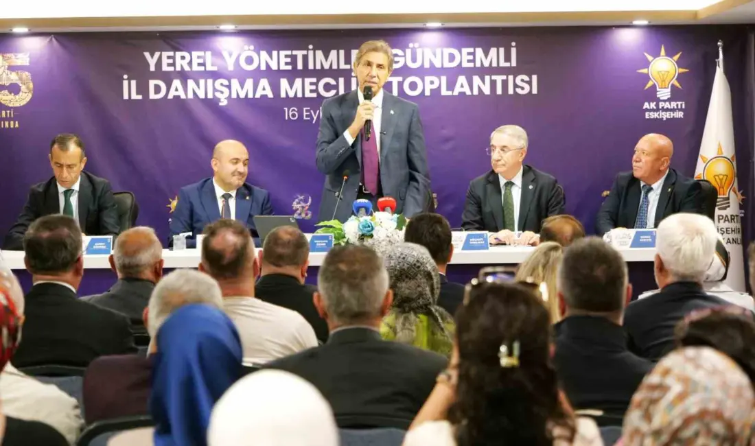 AK Parti Eskişehir İl Başkanlığı’nda, AK Parti Genel Başkan Yardımcısı