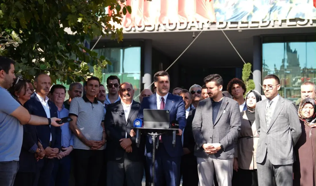 AK Parti Üsküdar İlçe Başkanı Taha Sarıcaoğlu, CHP ve Yeni