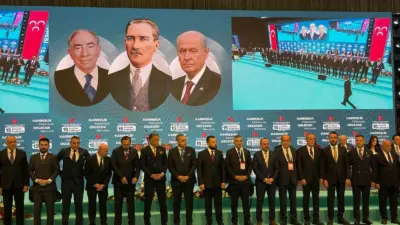 Milliyetçi Hareket Partisi’nin (MHP) Ankara 15. Olağan İl Kongresi’nde yapılan