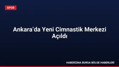 Gençlik ve Spor Bakanı Osman Aşkın Bak, Ankara Etimesgut'ta inşa