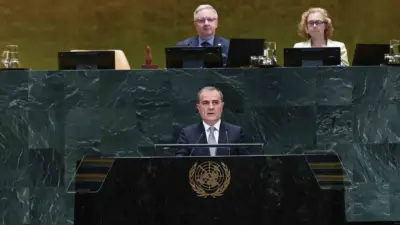Azerbaycan Dışişleri Bakanı Ceyhun Bayramov, New York’ta gerçekleştirilen Birleşmiş Milletler