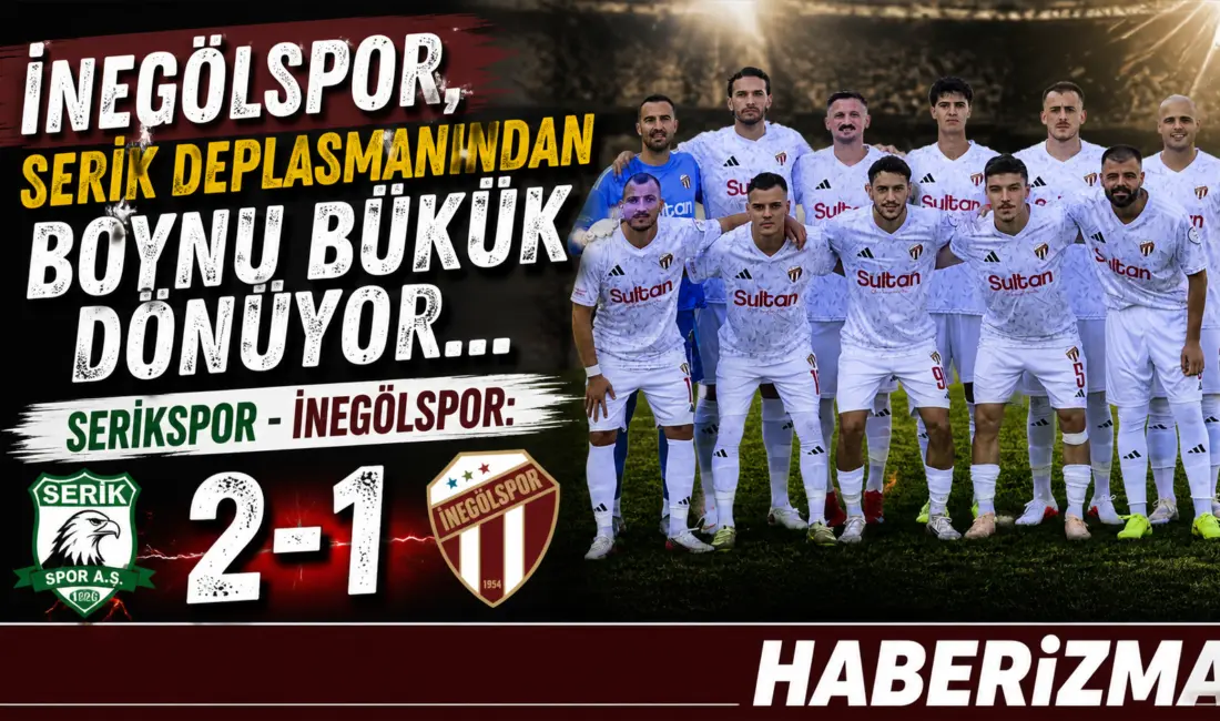 Sezonun 2.Hafta maçında deplasmanda Serikspor ile İsparta’da oynayan Sultansu İnegölspor,iyi