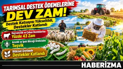 Resmi Gazete’de yayımlanan Cumhurbaşkanı Kararları ile bitkisel üretimden hayvancılığa, arıcılıktan