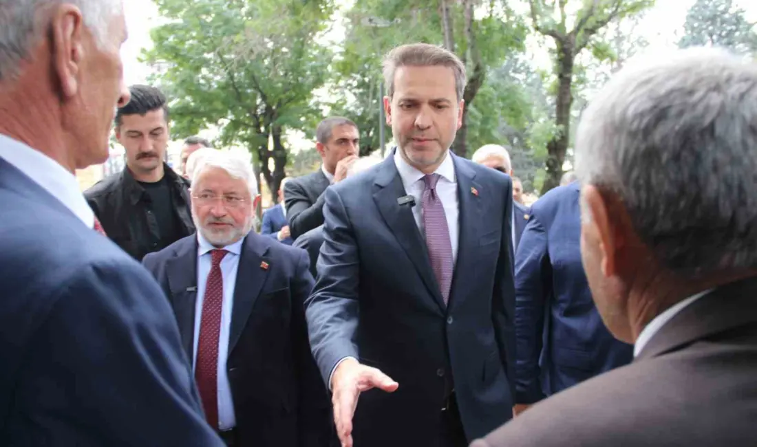 Enerji ve Tabii Kaynaklar Bakanı Alparslan Bayraktar, Çorum’da esnaf ve